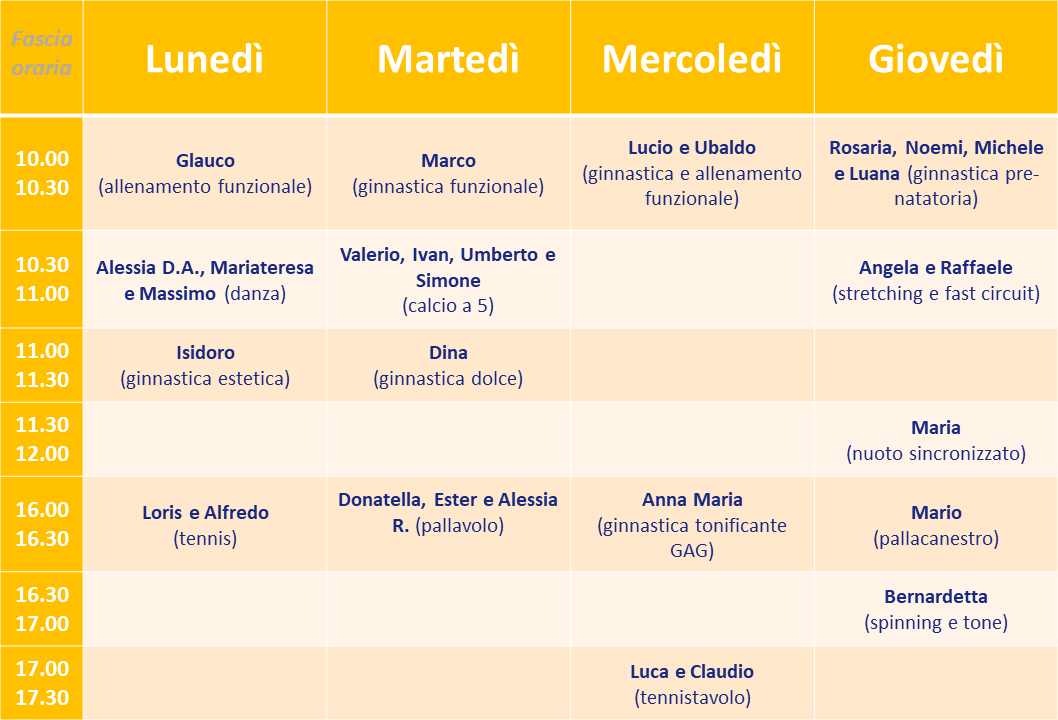 calendario – chiedi al tuo istruttore 2